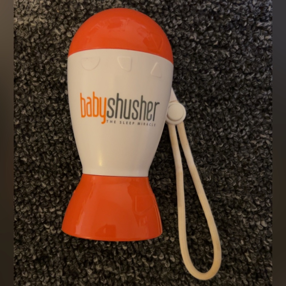 Baby Shusher Sleep Miracle Soother - Orange and White